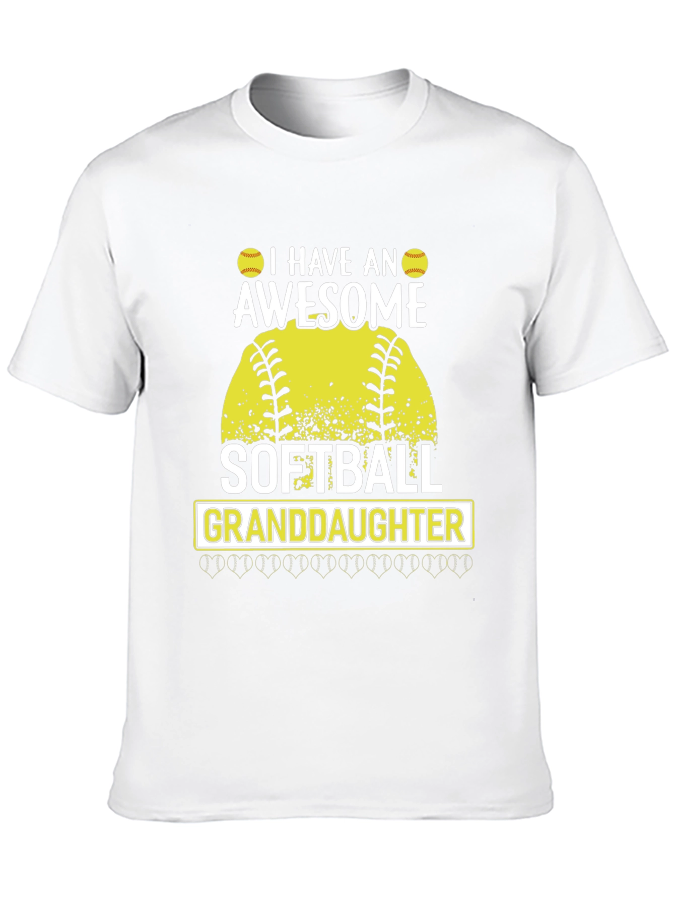 Awesome Softball Granddaughter T-Shirt