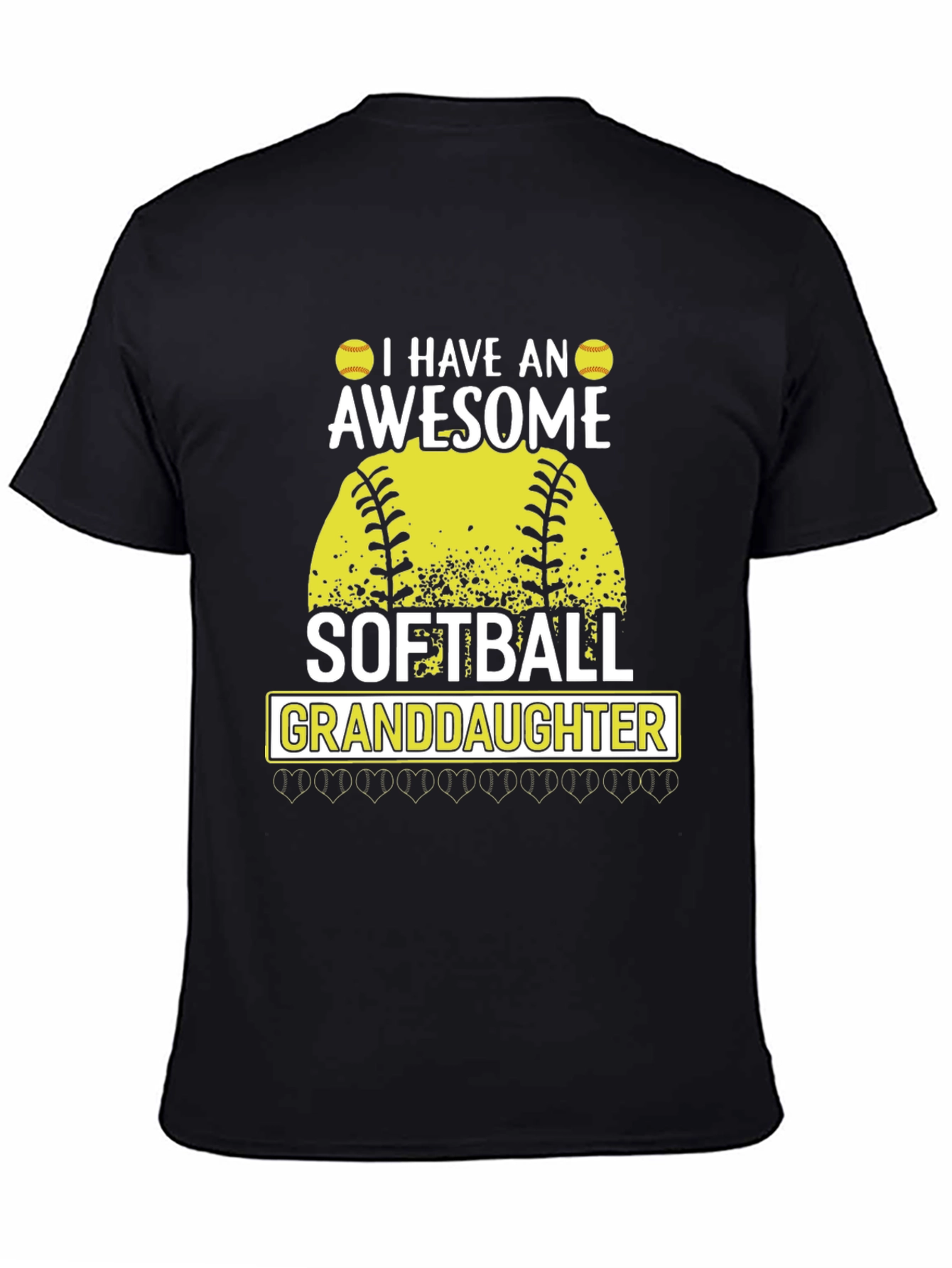 Awesome Softball Granddaughter T-Shirt
