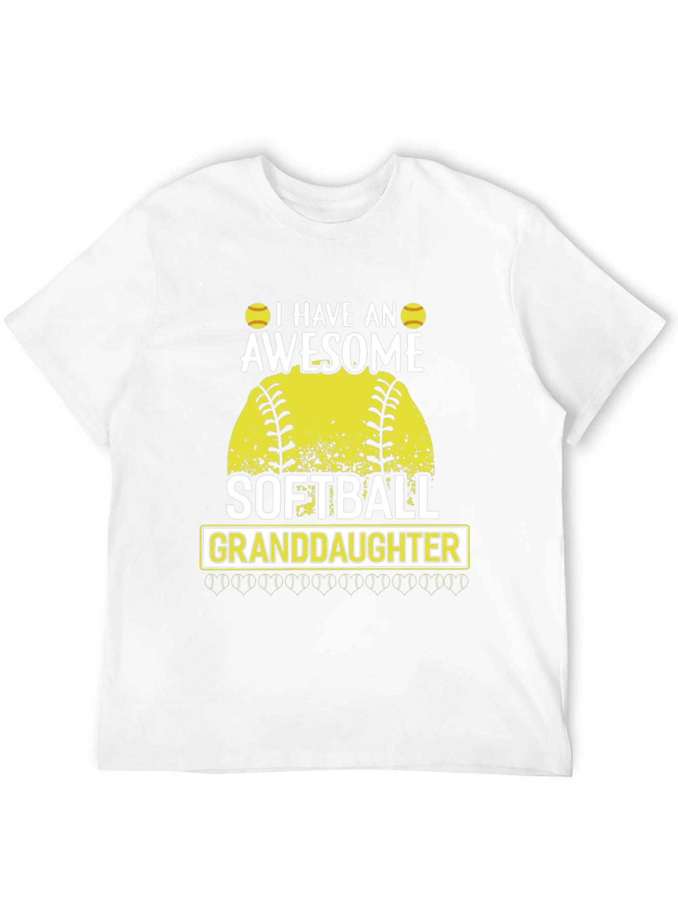 Awesome Softball Granddaughter T-Shirt