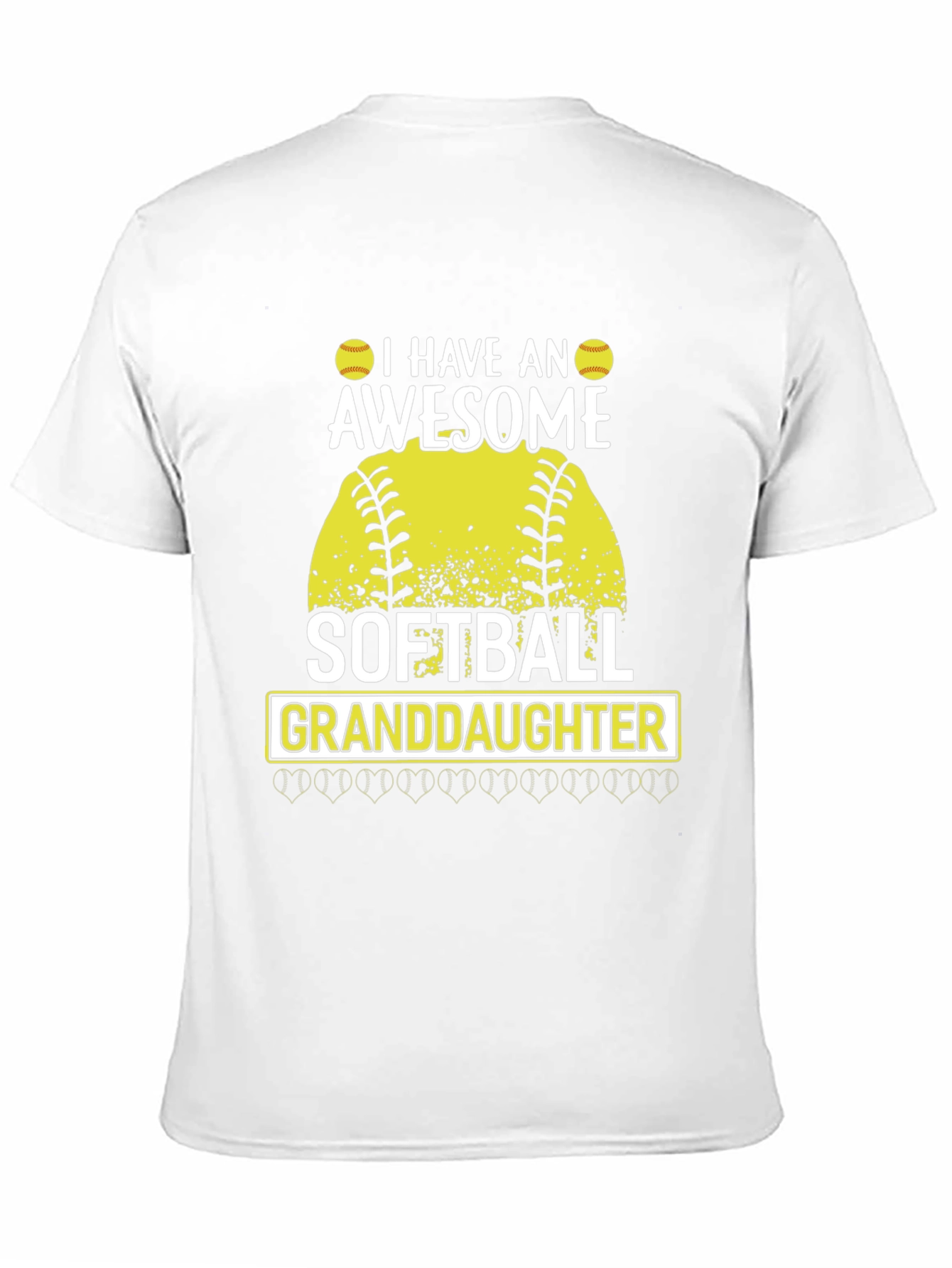 Awesome Softball Granddaughter T-Shirt