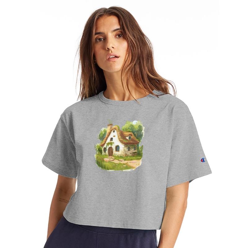 Enchanted Cottage In Magical Forest