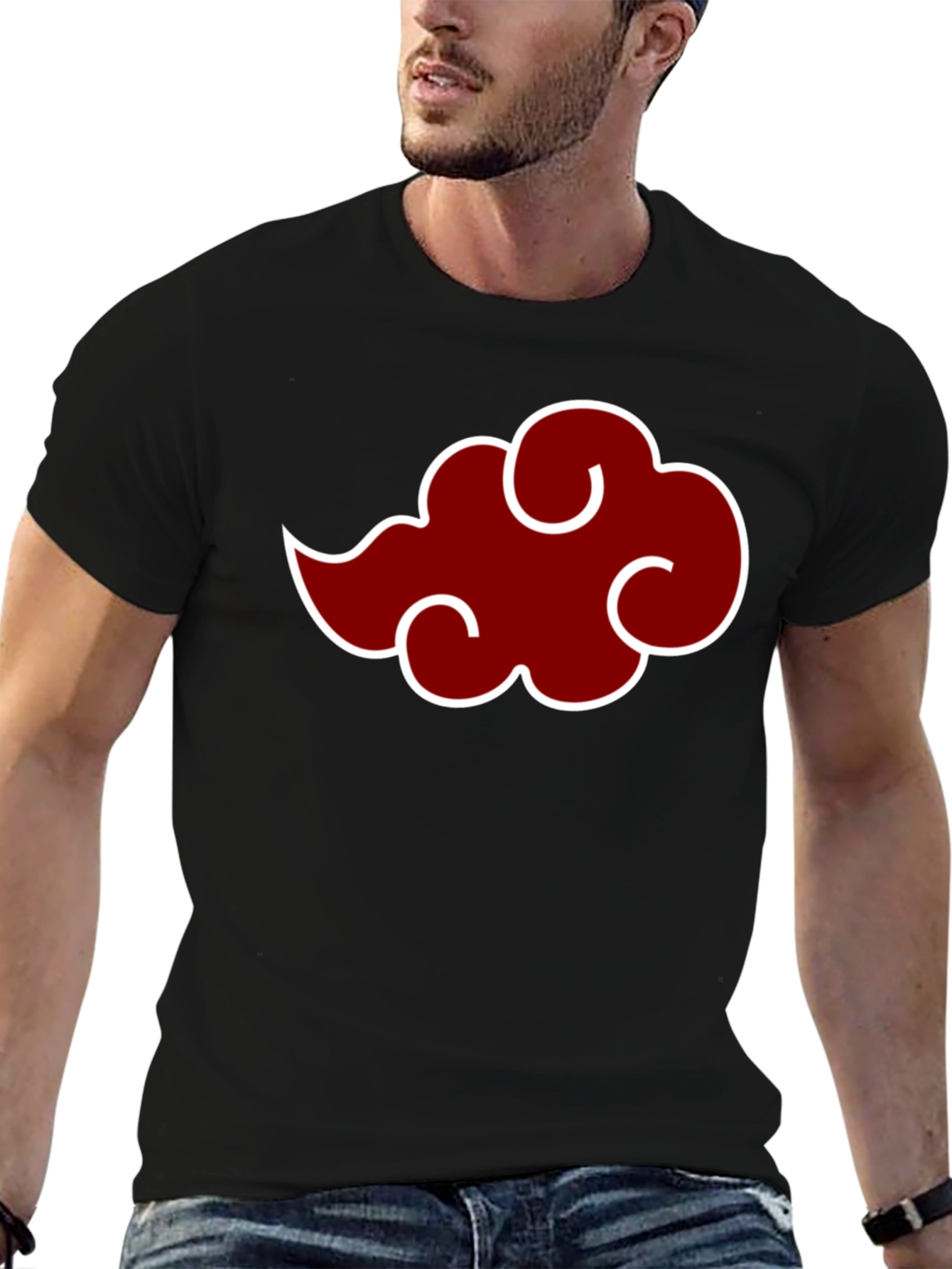 Akatsuki Cloud T-Shirt - Anime Inspired Design
