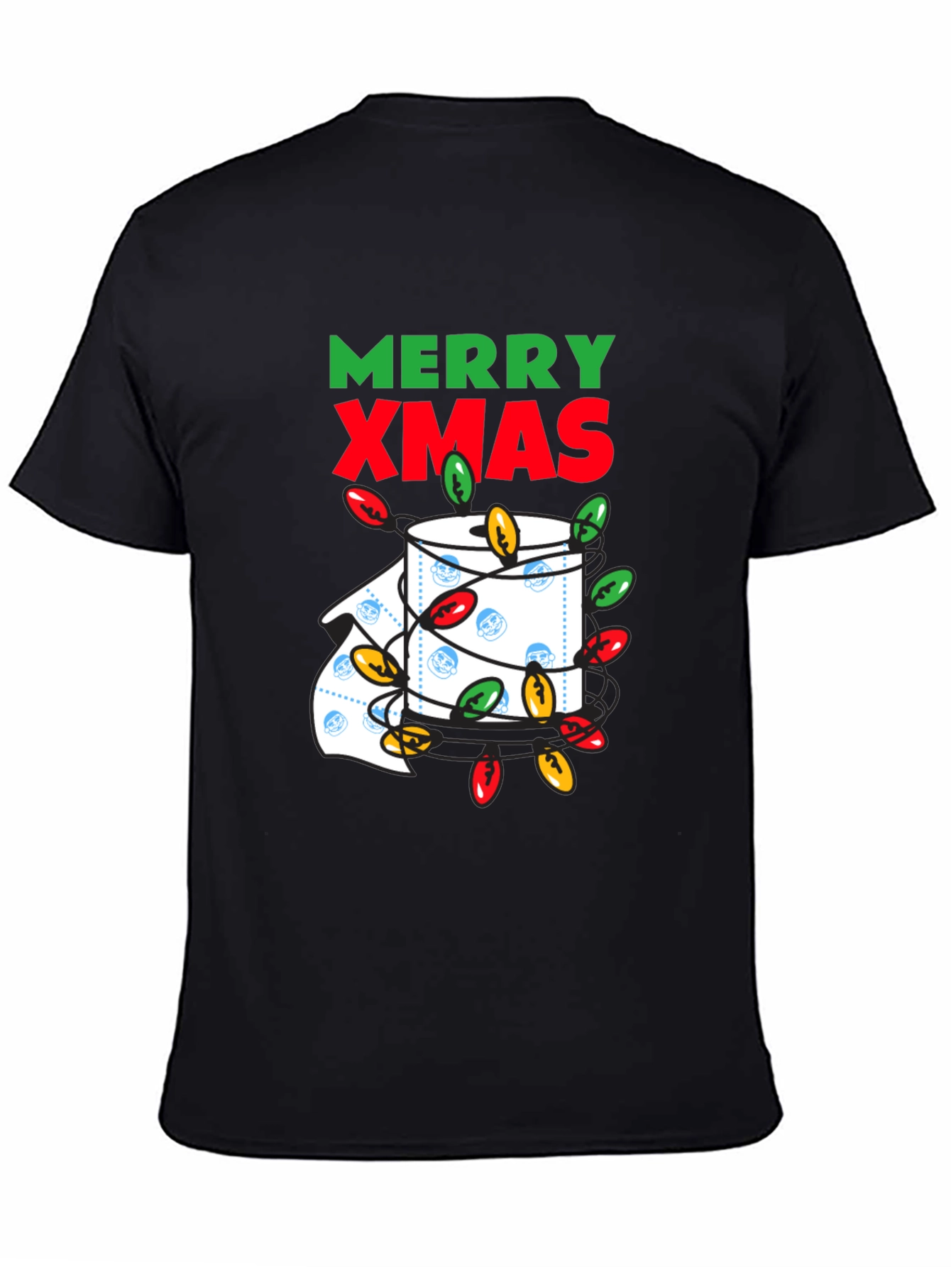 Merry Xmas Toilet Paper Roll Christmas T-Shirt