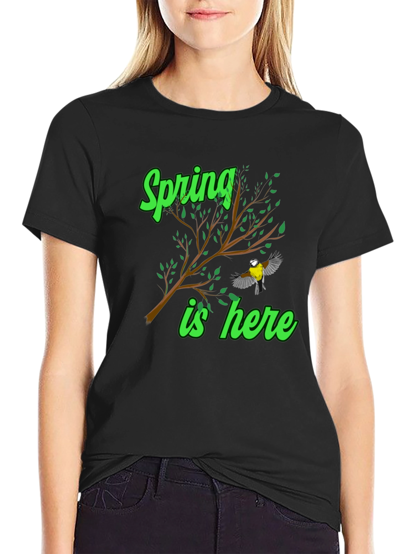 Spring Is Here T-Shirt - Nature Inspired Design