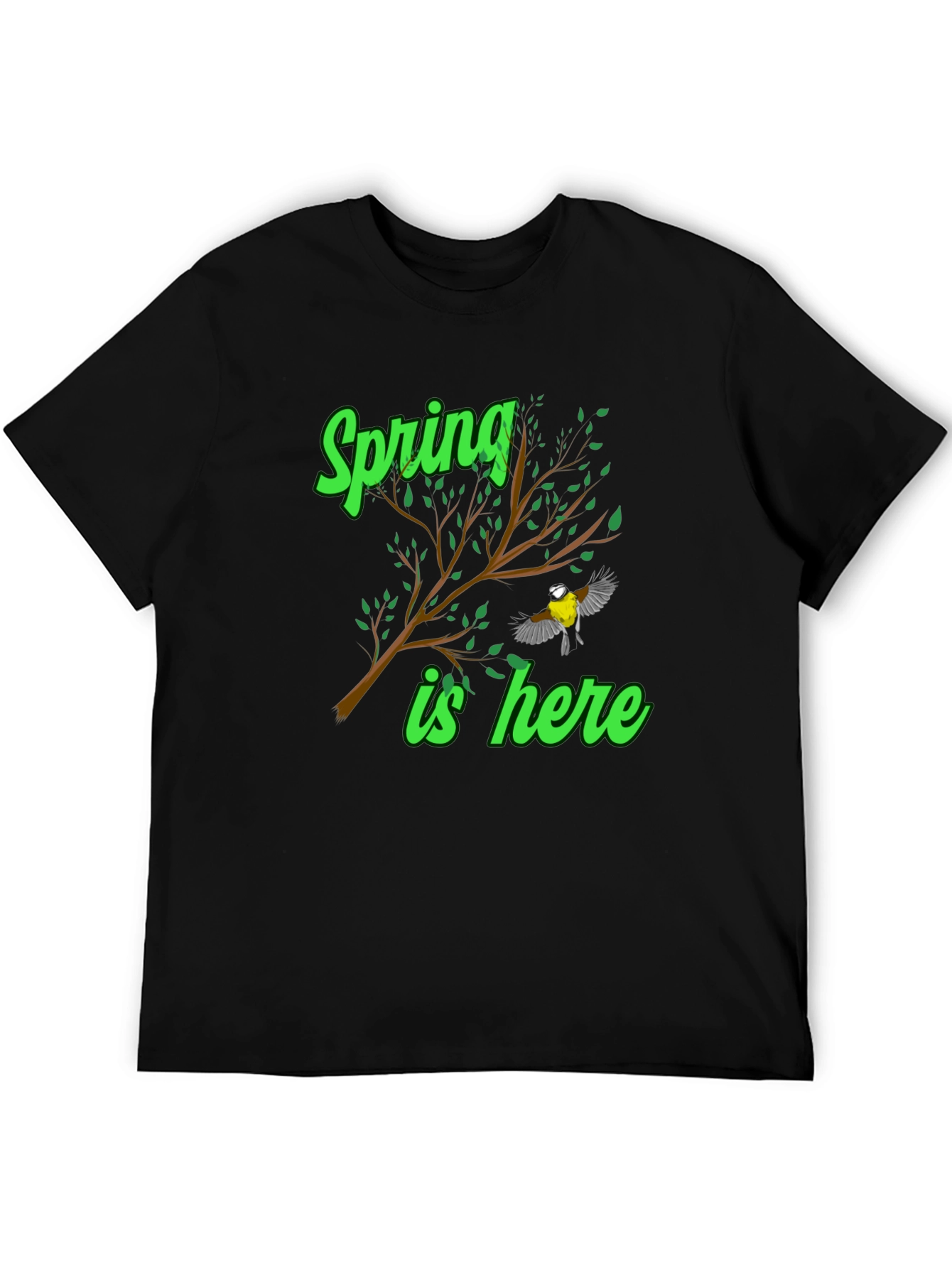 Spring Is Here T-Shirt - Nature Inspired Design