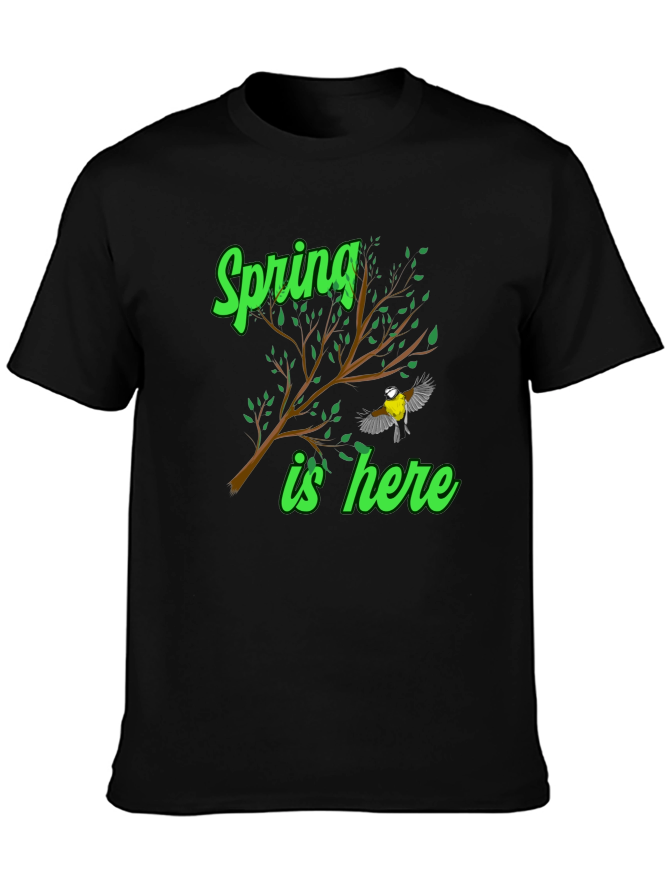 Spring Is Here T-Shirt - Nature Inspired Design