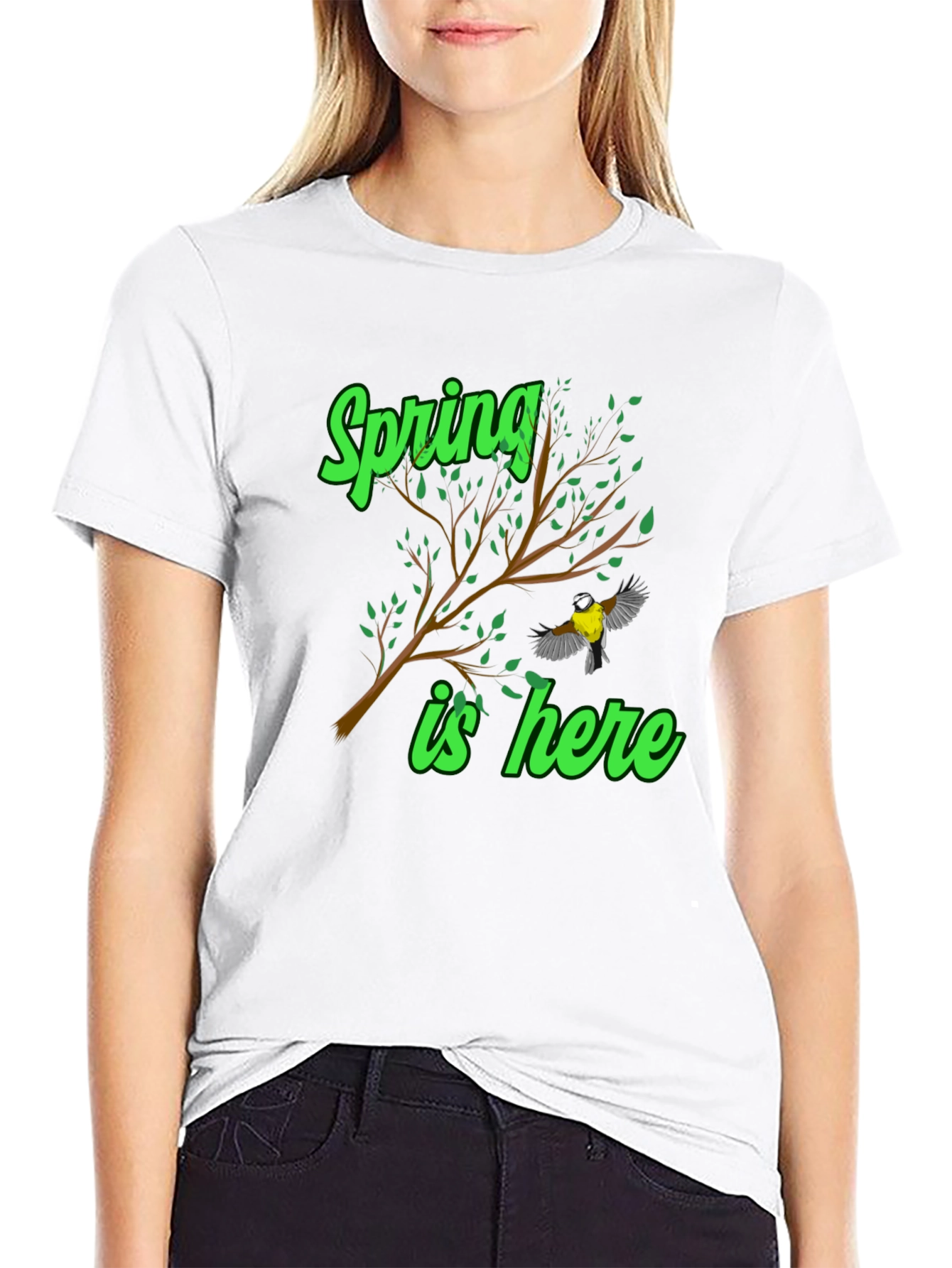 Spring Is Here T-Shirt - Nature Inspired Design