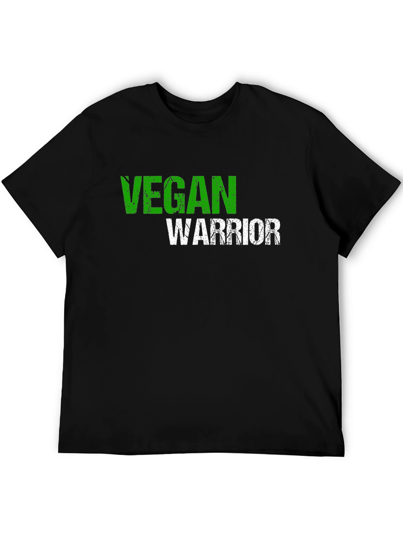 Vegan Warrior Graphic Tee - Black