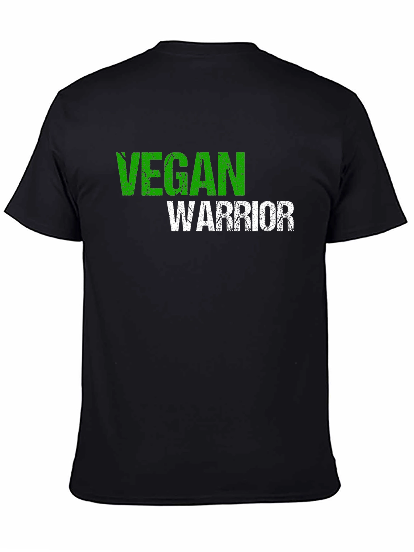 Vegan Warrior Graphic Tee - Black