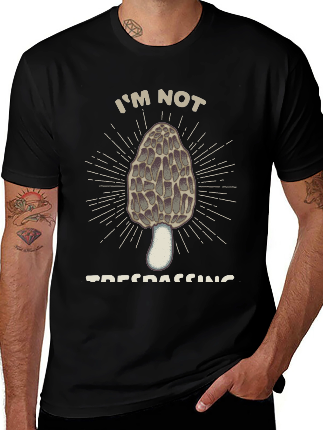 Mushroom Hunter T-Shirt - Morel Foraging