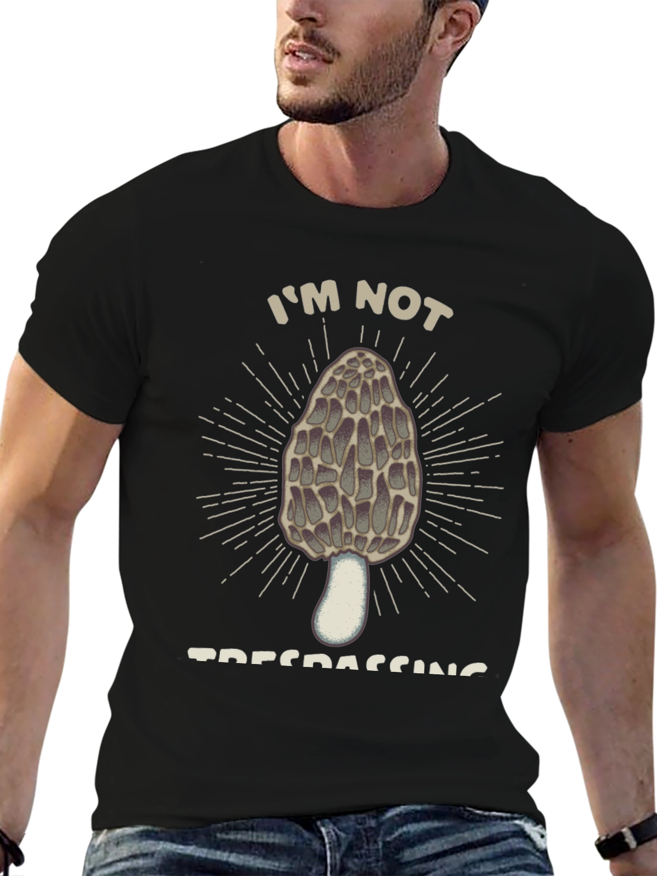 Mushroom Hunter T-Shirt - Morel Foraging