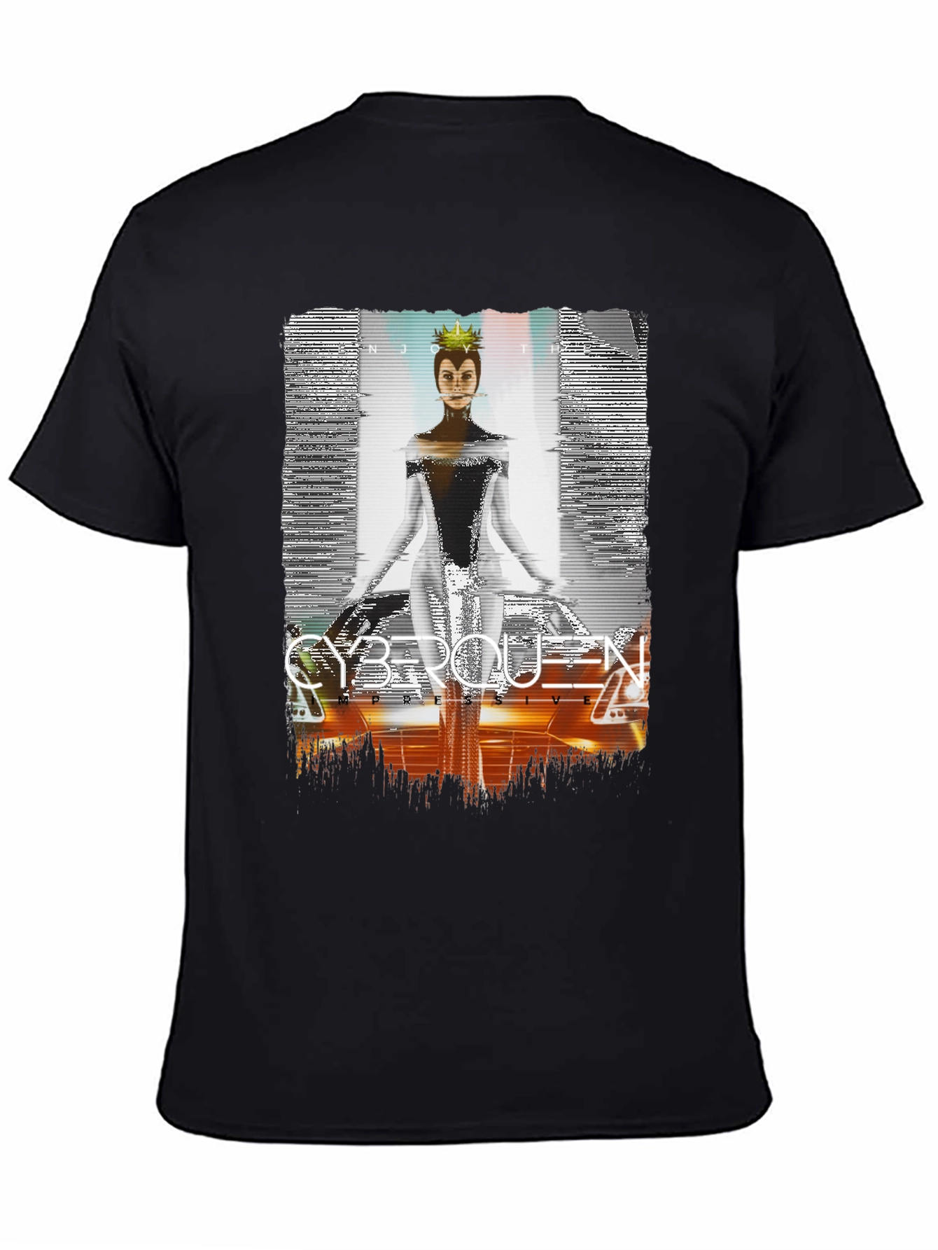 Cyberqueen Graphic T-Shirt - Modern Streetwear