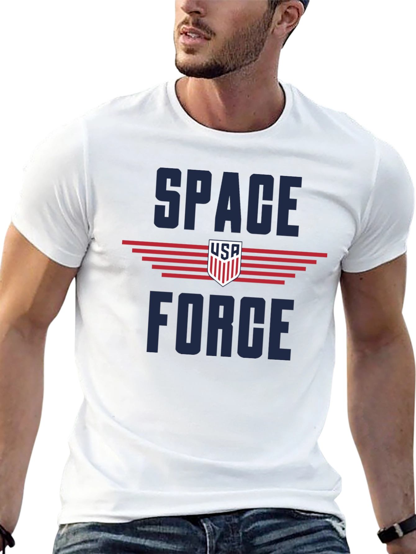 Space Force USA Graphic T-Shirt