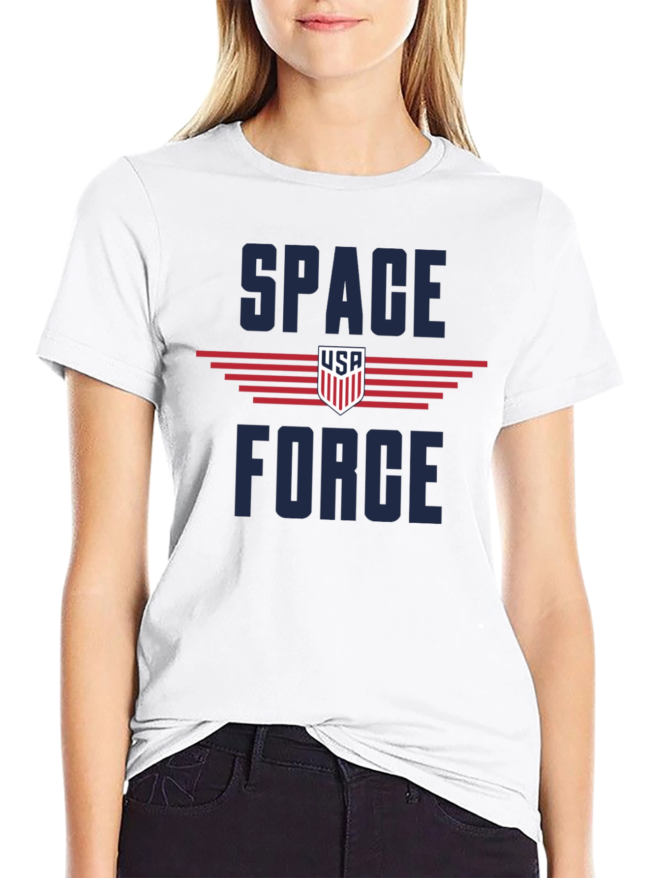Space Force USA Graphic T-Shirt