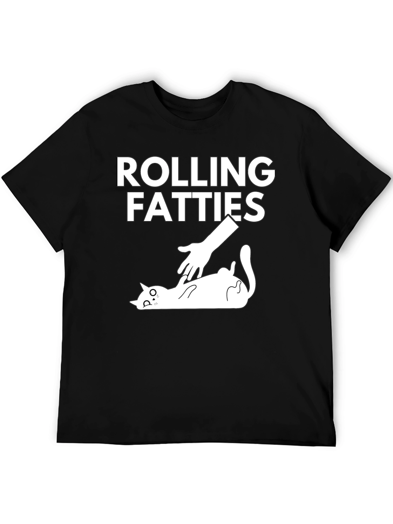Rolling Fatties Cat T-Shirt