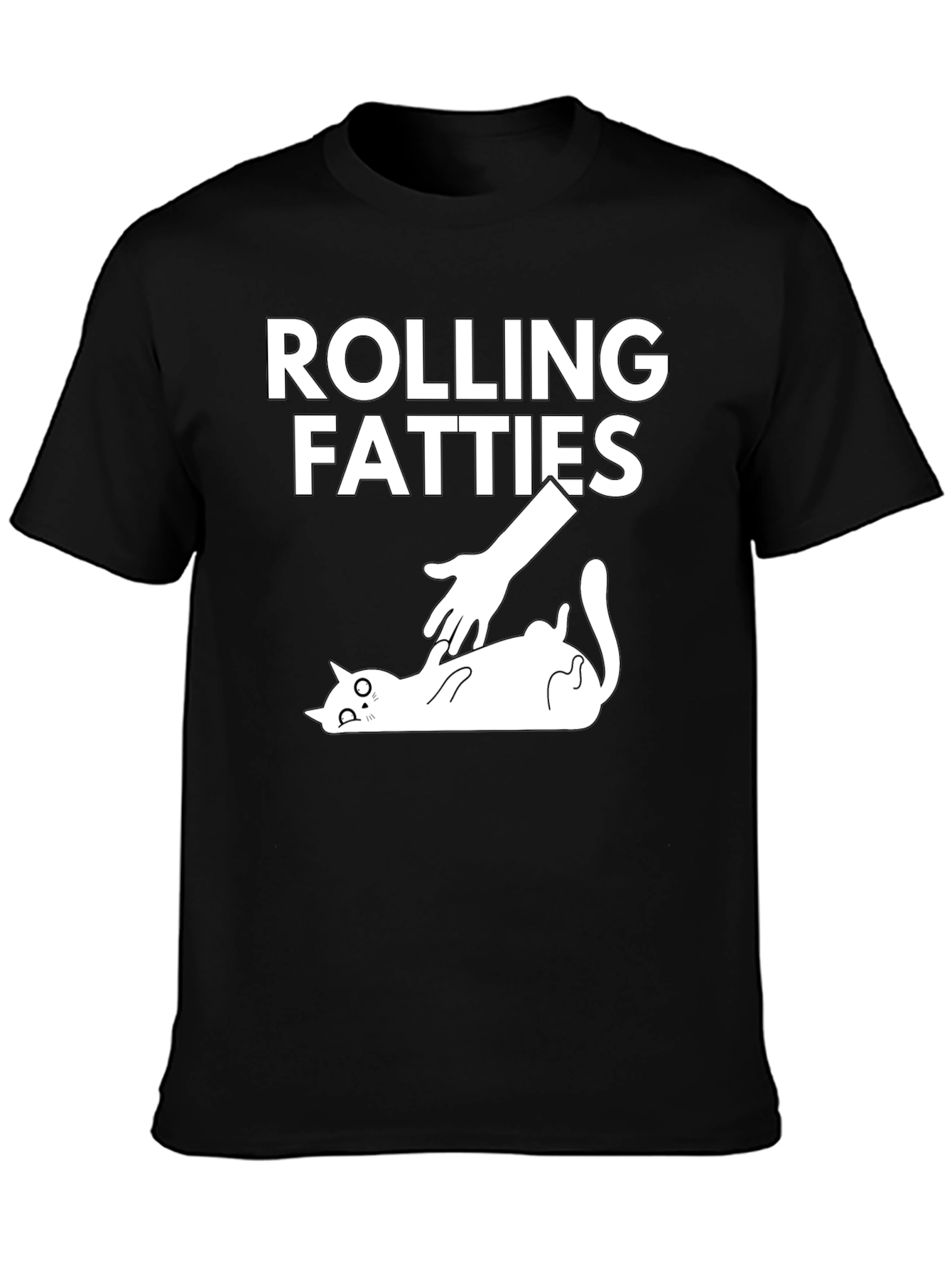 Rolling Fatties Cat T-Shirt