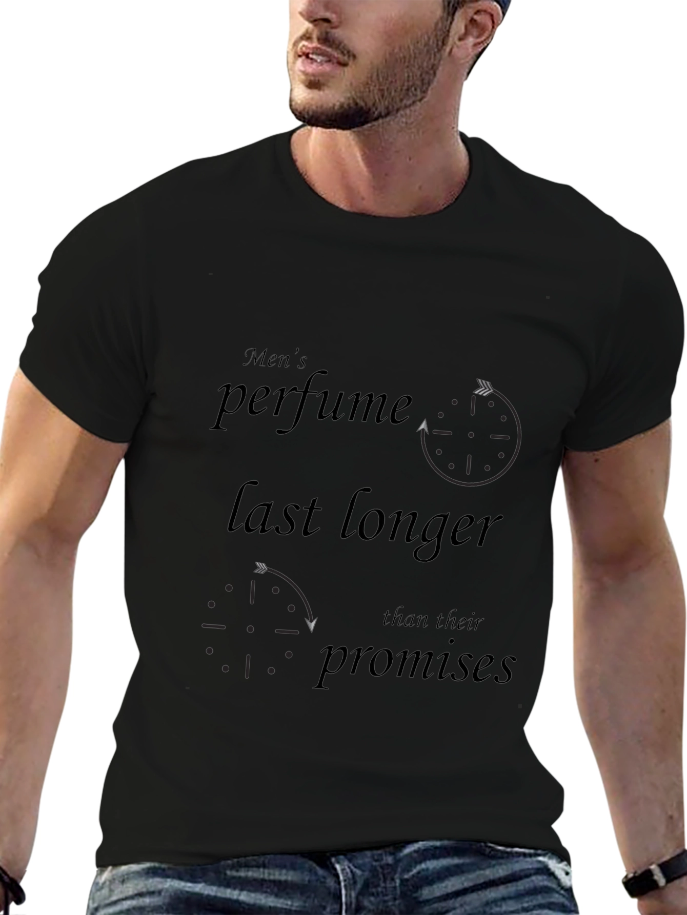 Mens Perfume Longer Lasts T-Shirt