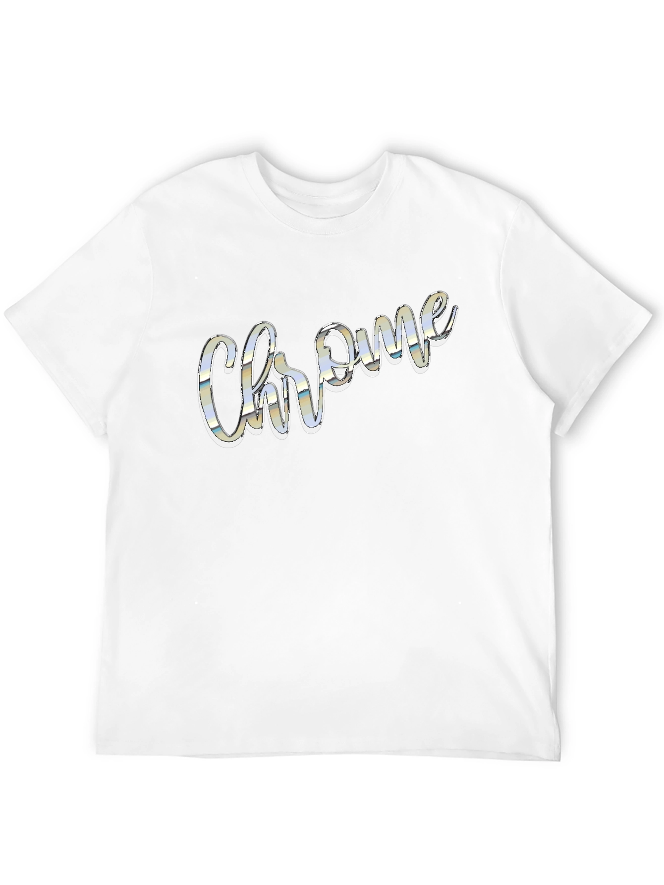 Chrome Logo Black T-Shirt | Stylish Mens Tee