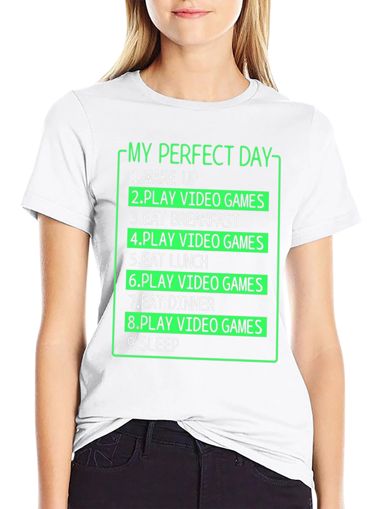 My Perfect Day Gamer T-Shirt