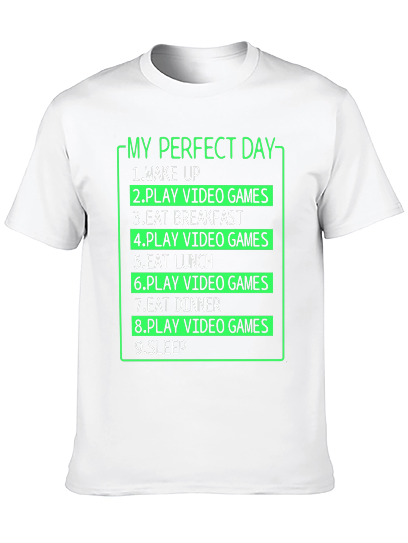 My Perfect Day Gamer T-Shirt