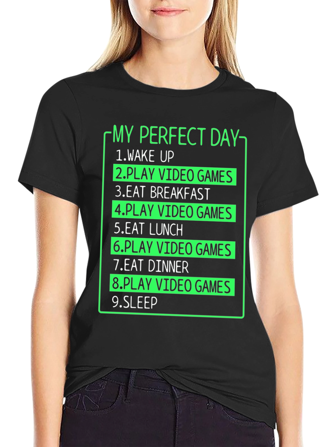My Perfect Day Gamer T-Shirt