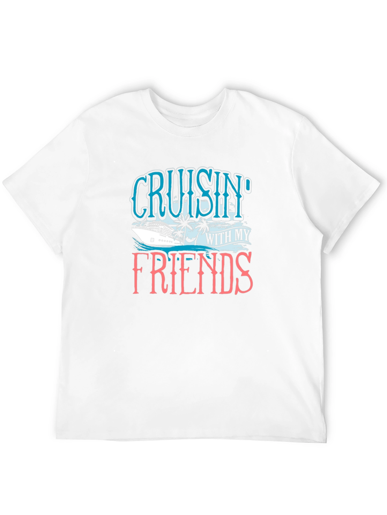 Cruisin With My Friends Black T-Shirt