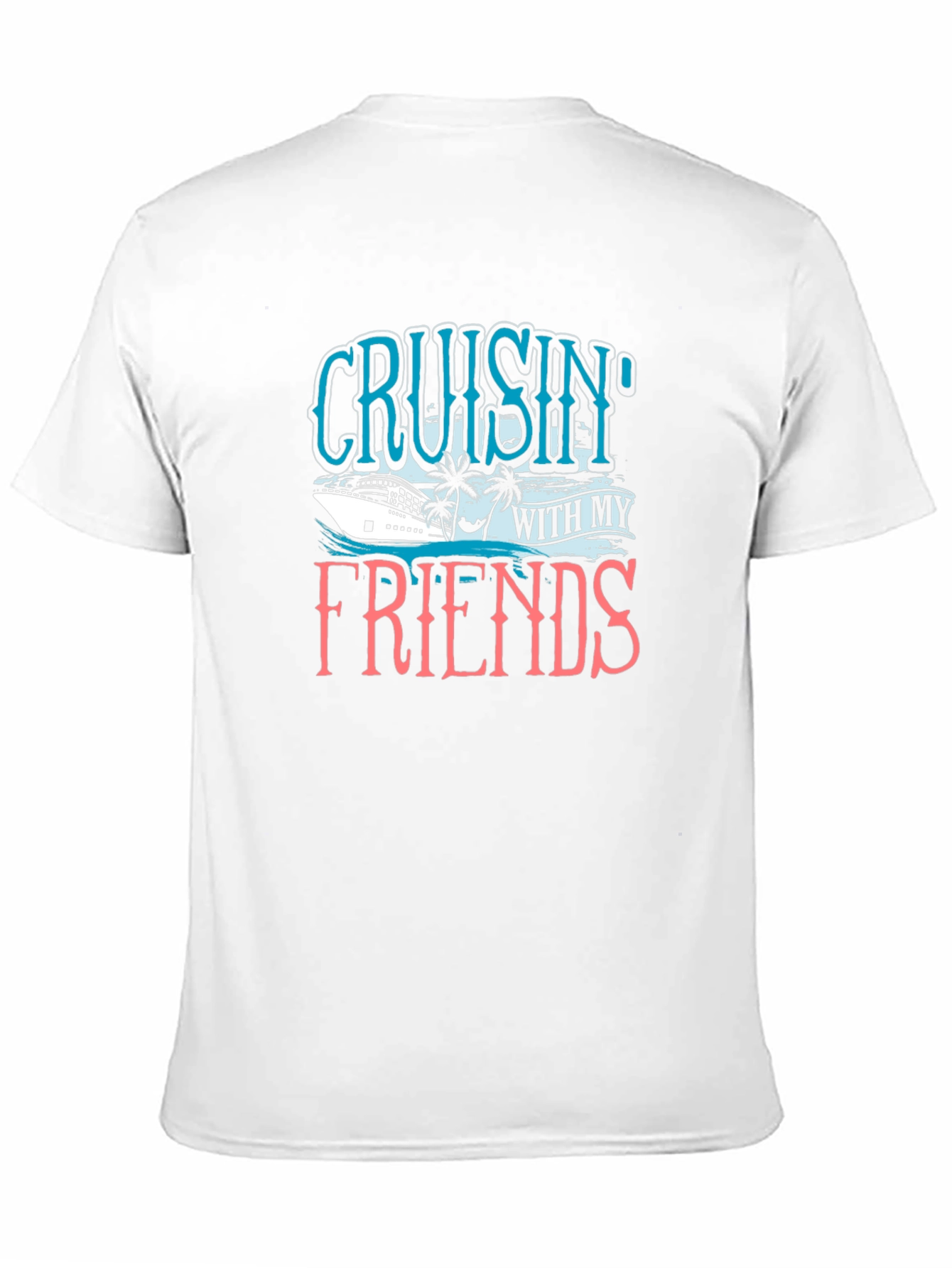Cruisin With My Friends Black T-Shirt