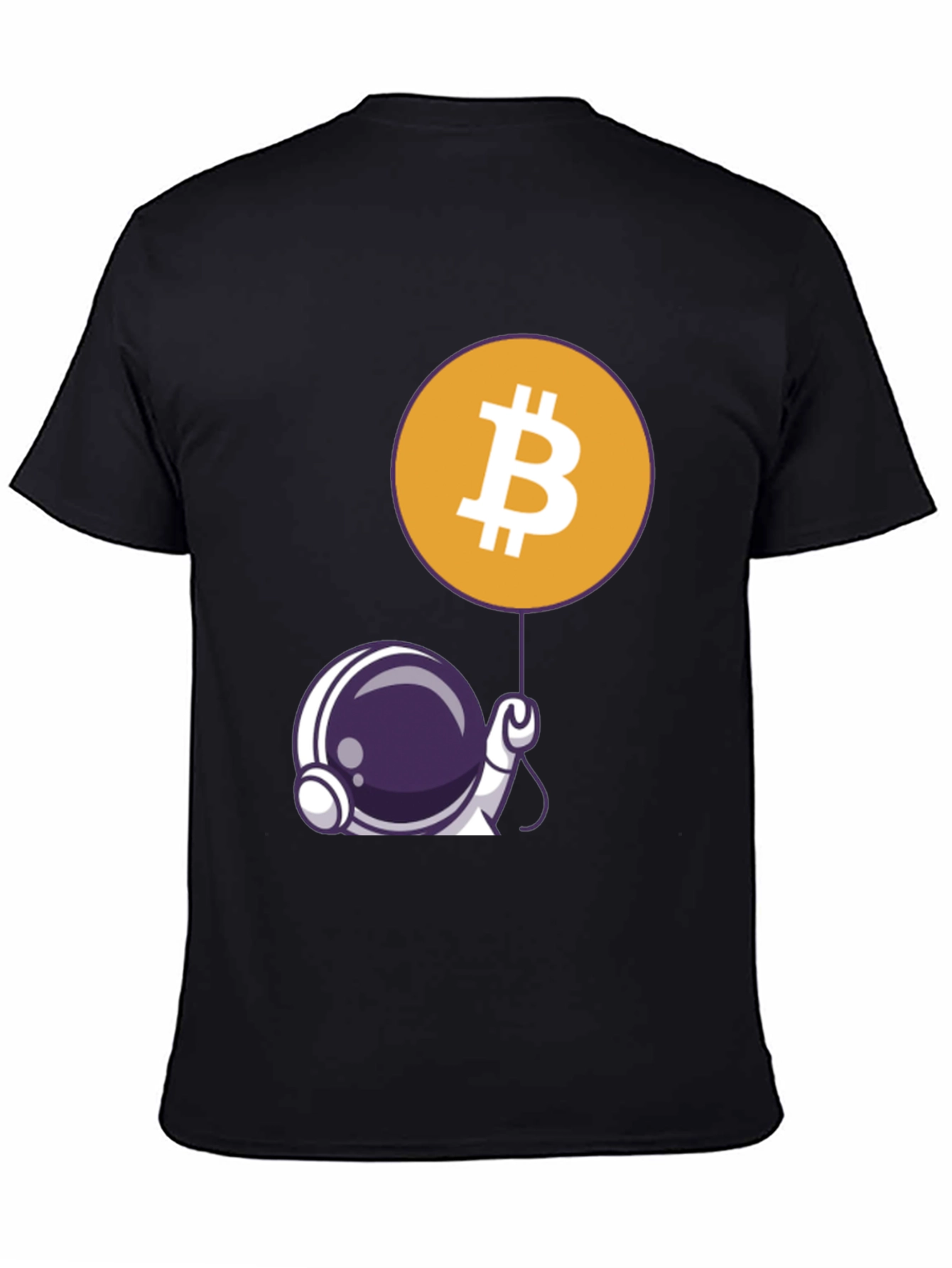 Bitcoin Astronaut Graphic Tee - Crypto T-Shirt