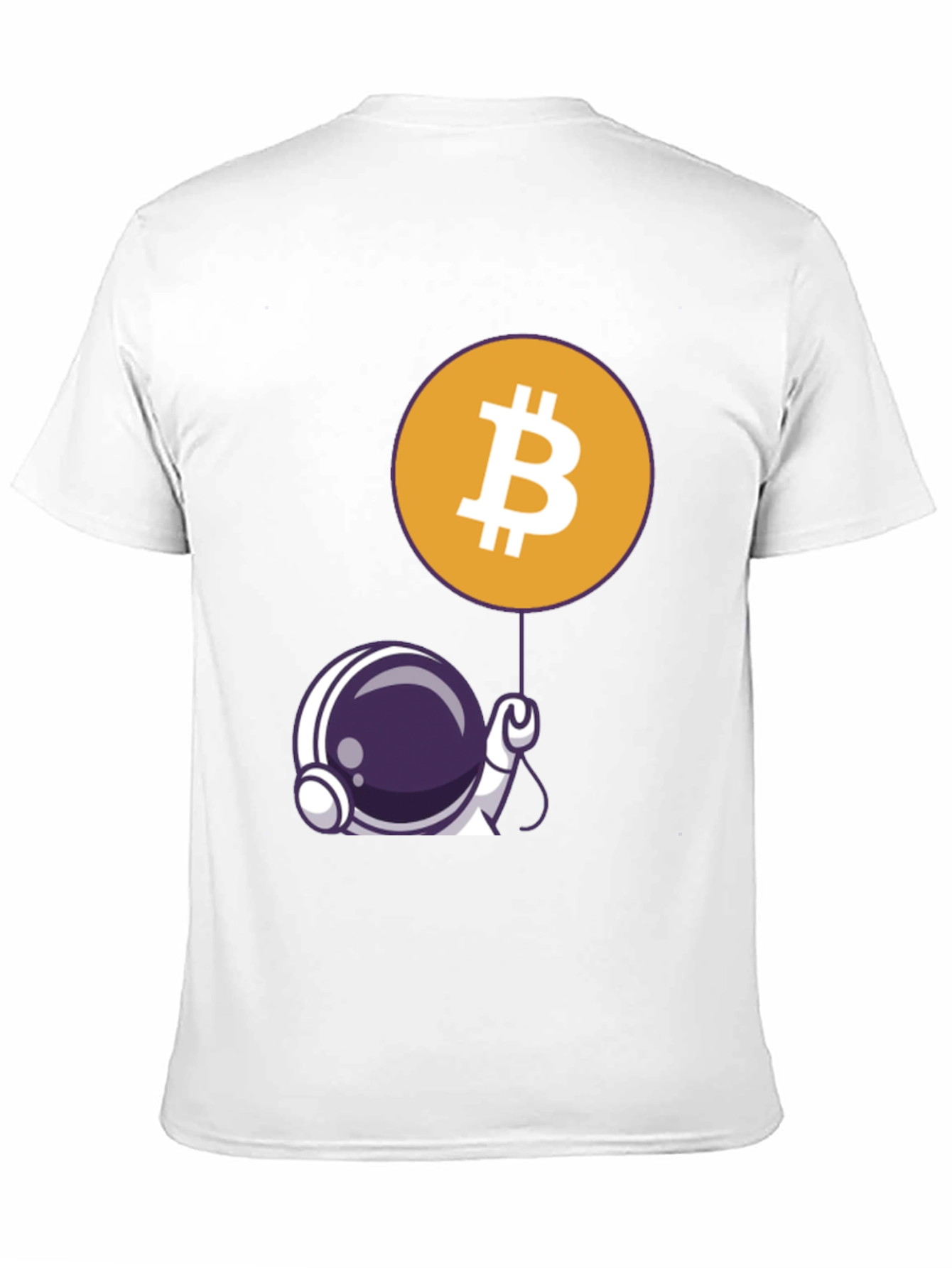 Bitcoin Astronaut Graphic Tee - Crypto T-Shirt