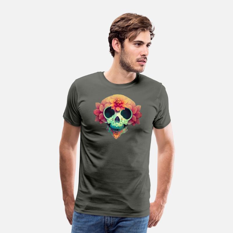 Floral Skull Candy
