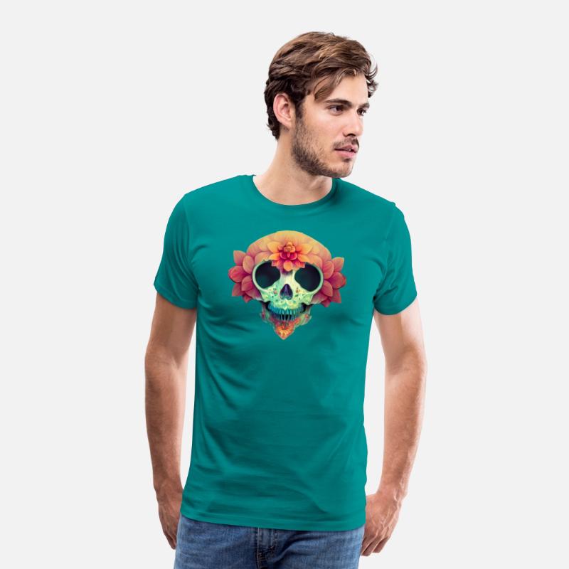 Floral Skull Candy