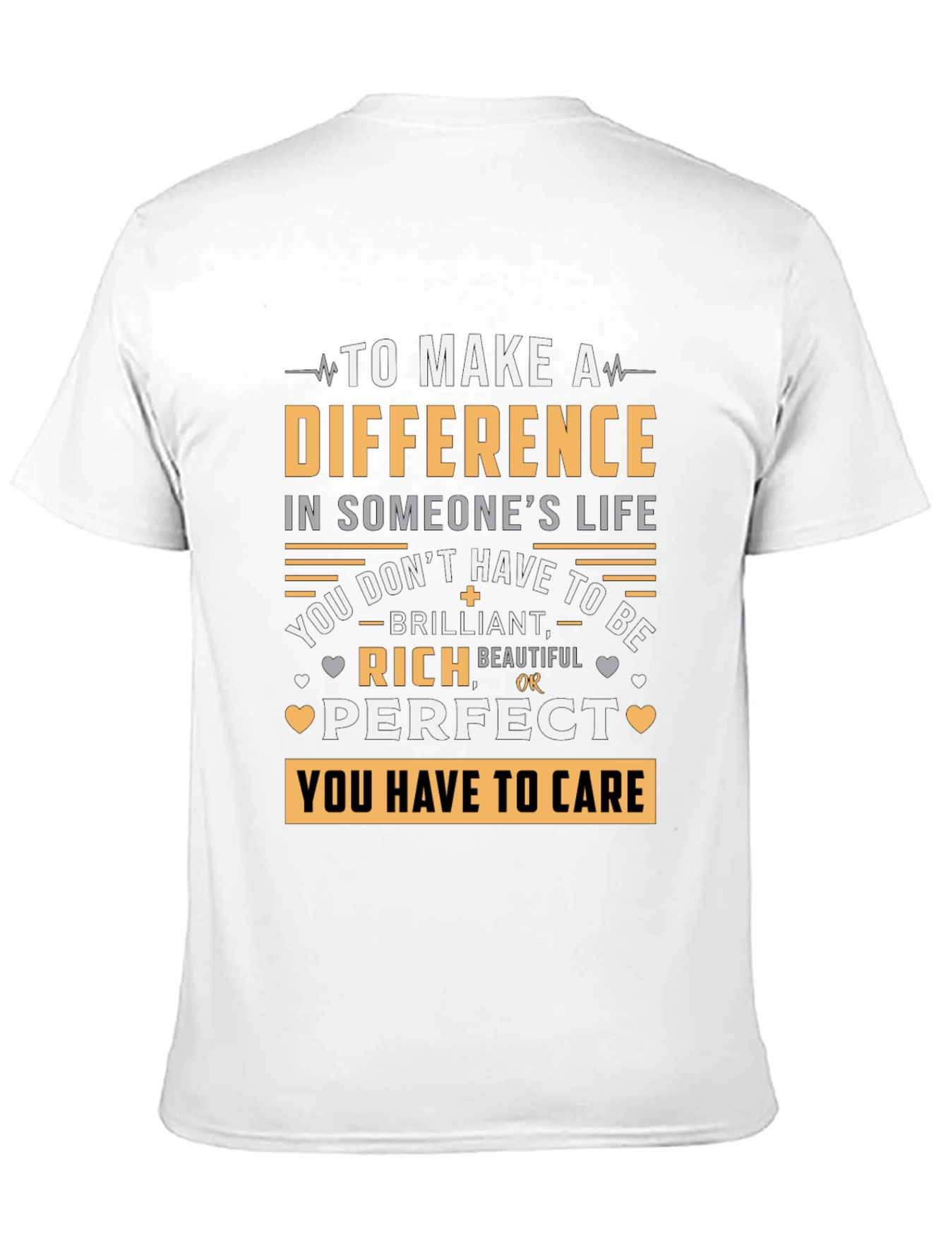 Inspirational Message Graphic T-Shirt