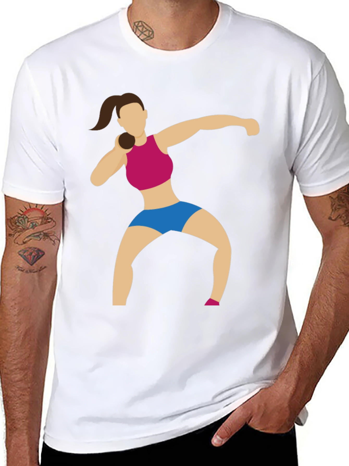 Shot Put Graphic Tee