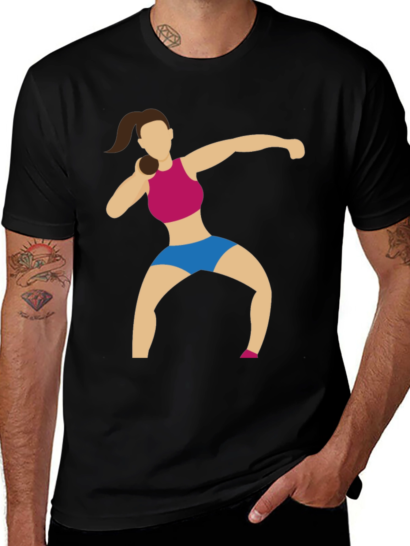 Shot Put Graphic Tee