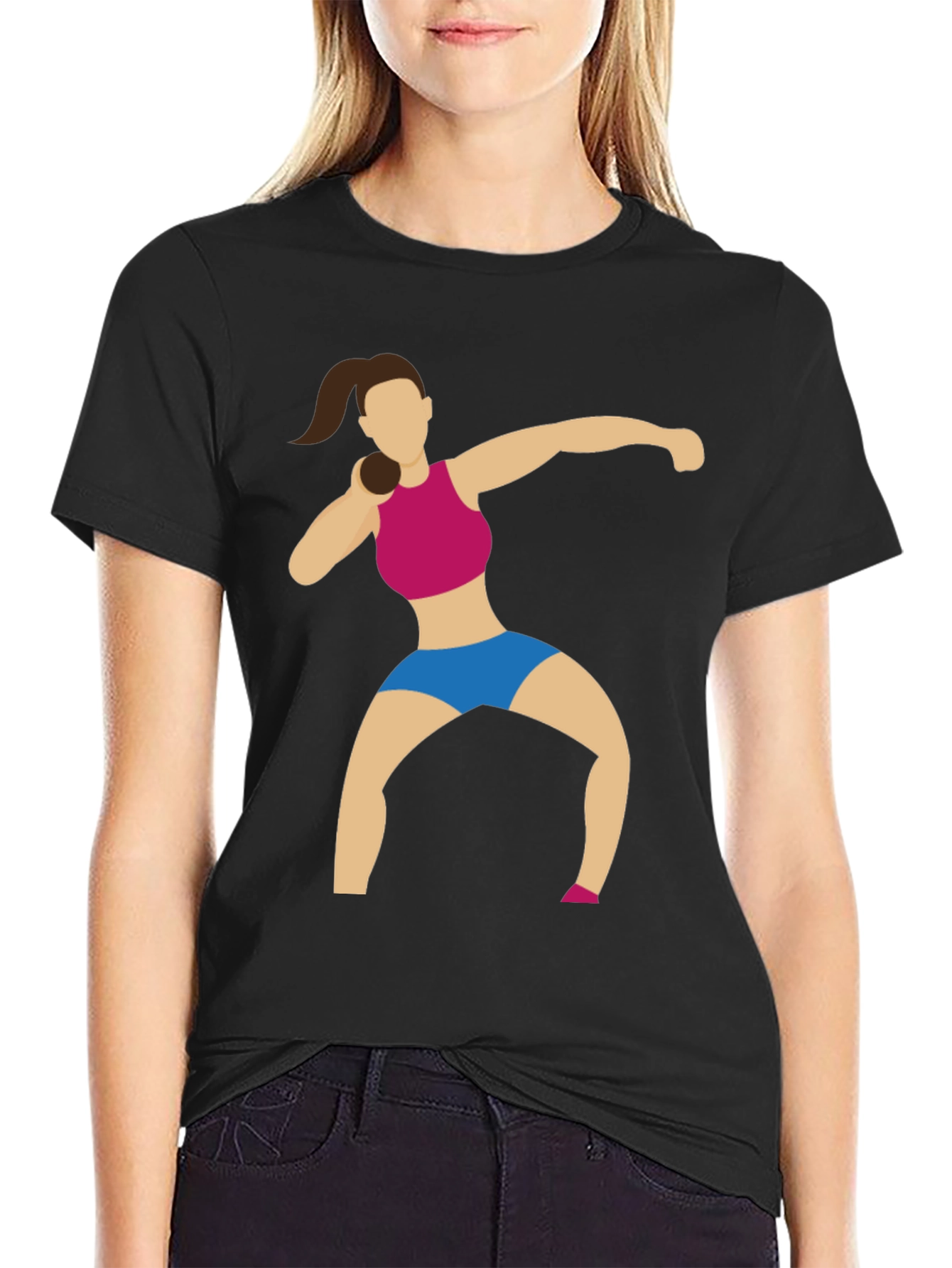 Shot Put Graphic Tee