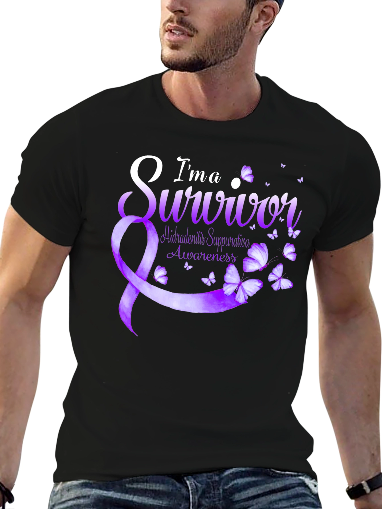Im A Survivor Hidradenitis Suppurativa Awareness T-Shirt