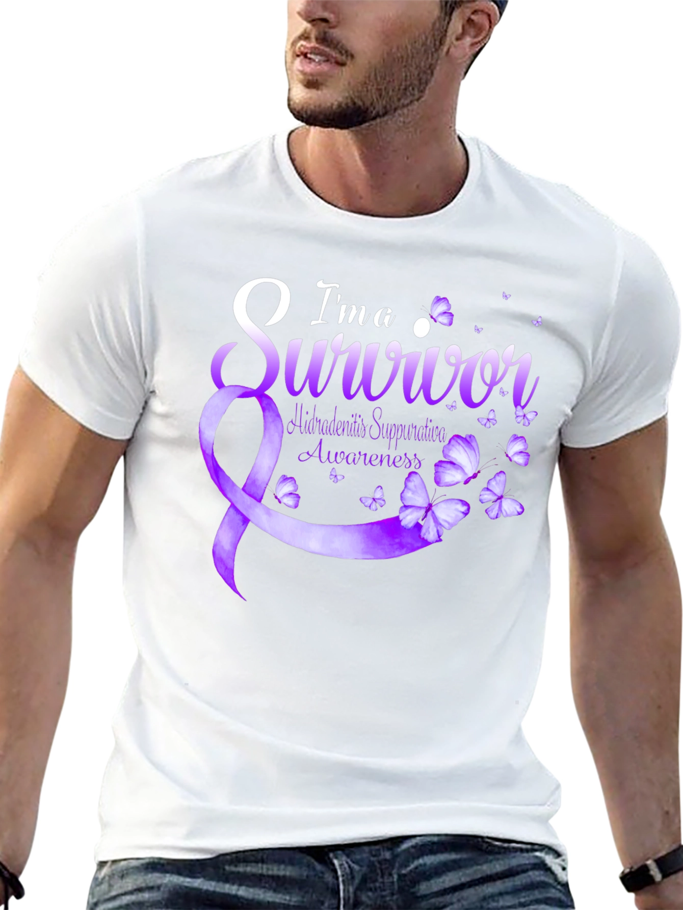 Im A Survivor Hidradenitis Suppurativa Awareness T-Shirt
