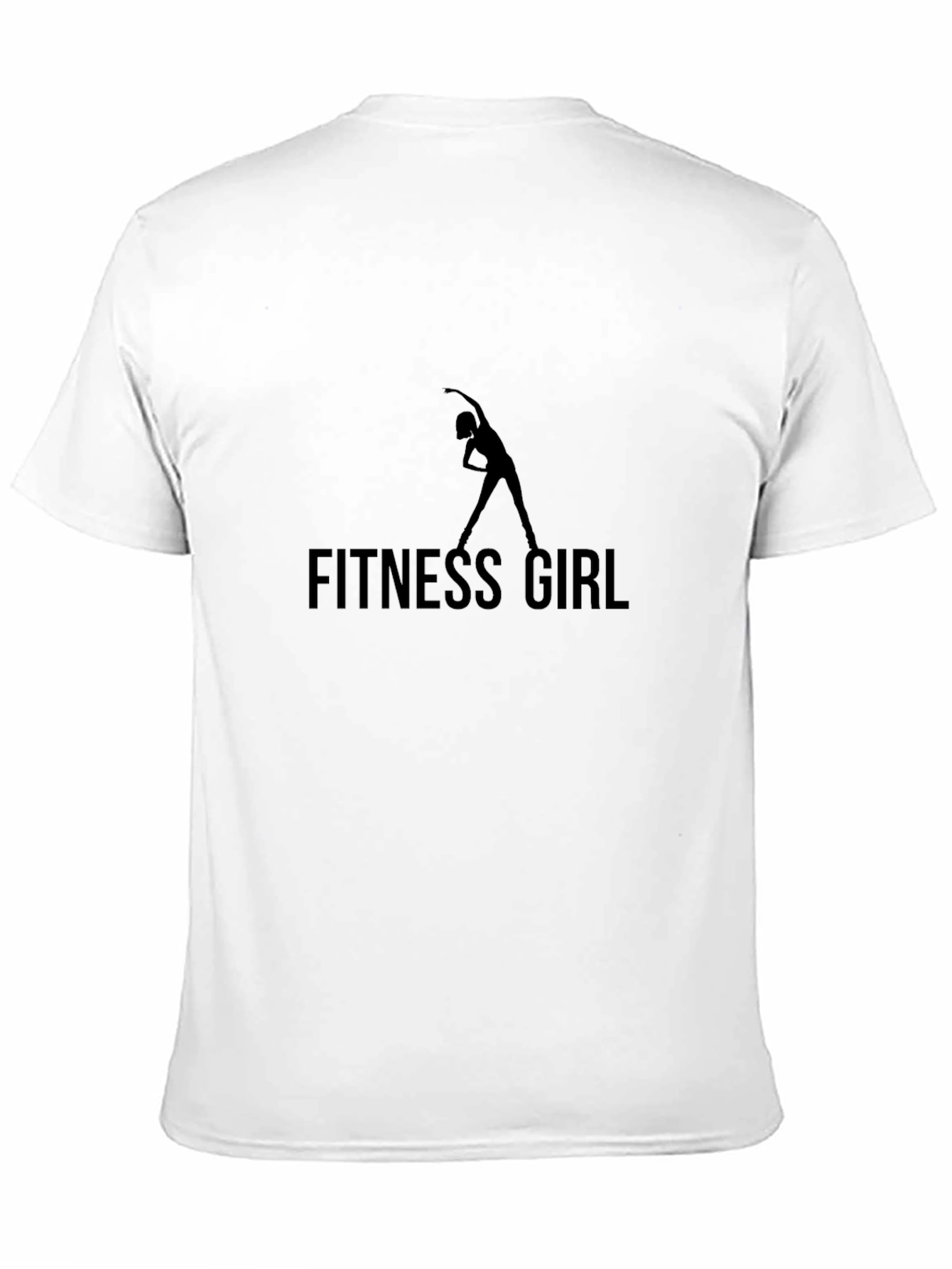 Fitness Girl Black T-Shirt