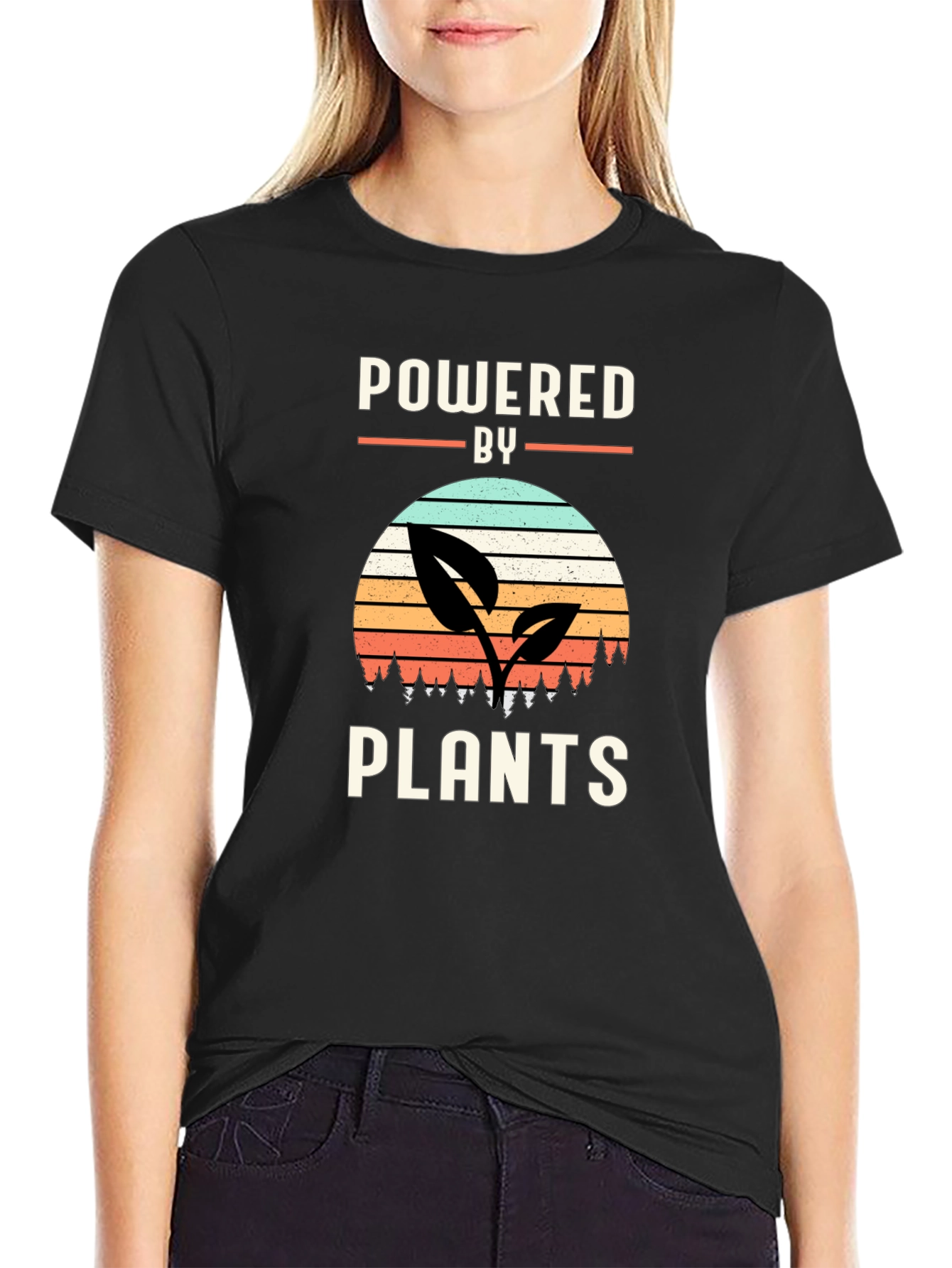 Powered By Plants Graphic Tee