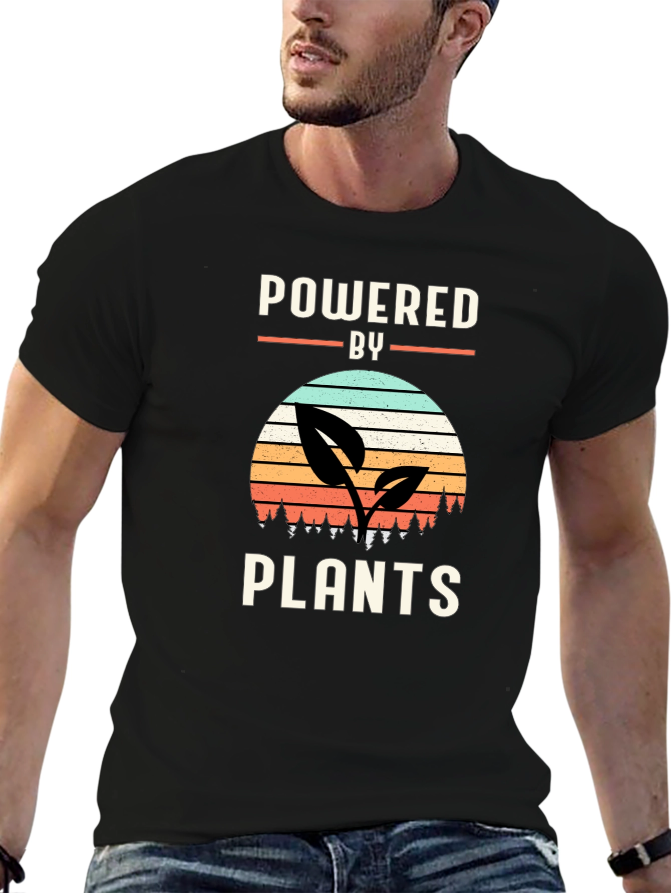 Powered By Plants Graphic Tee