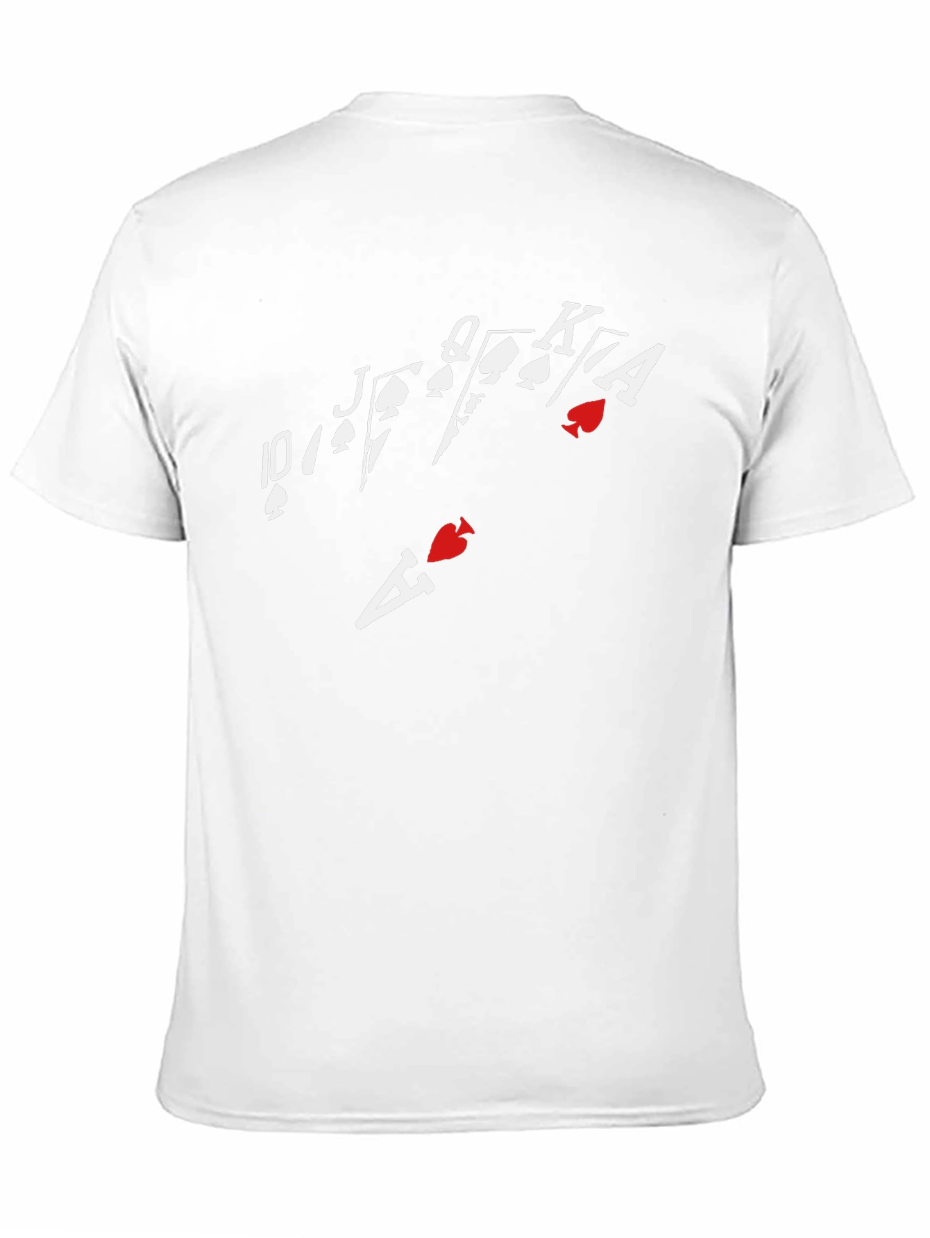 Royal Flush T-Shirt - Black Poker Tee