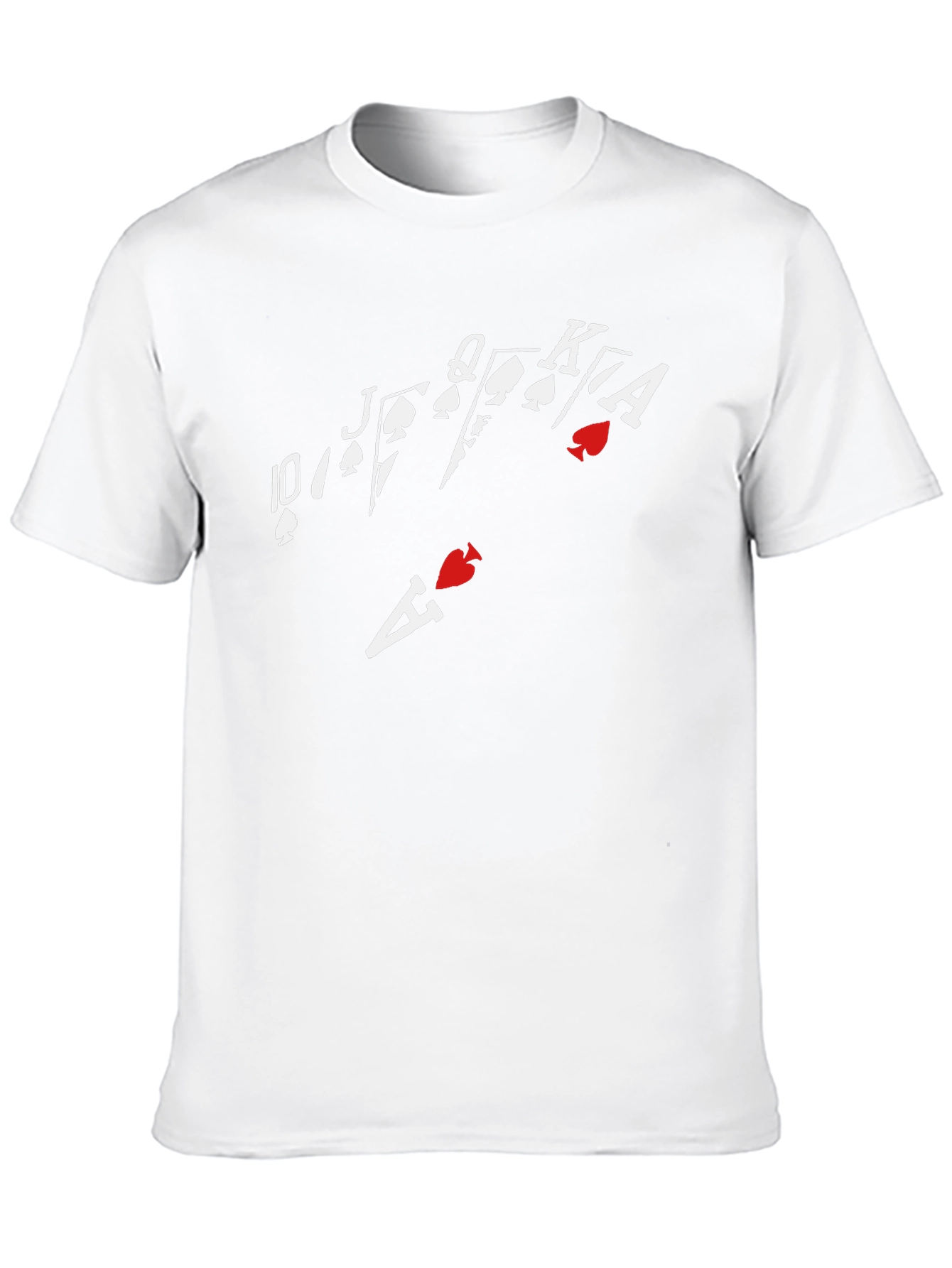 Royal Flush T-Shirt - Black Poker Tee