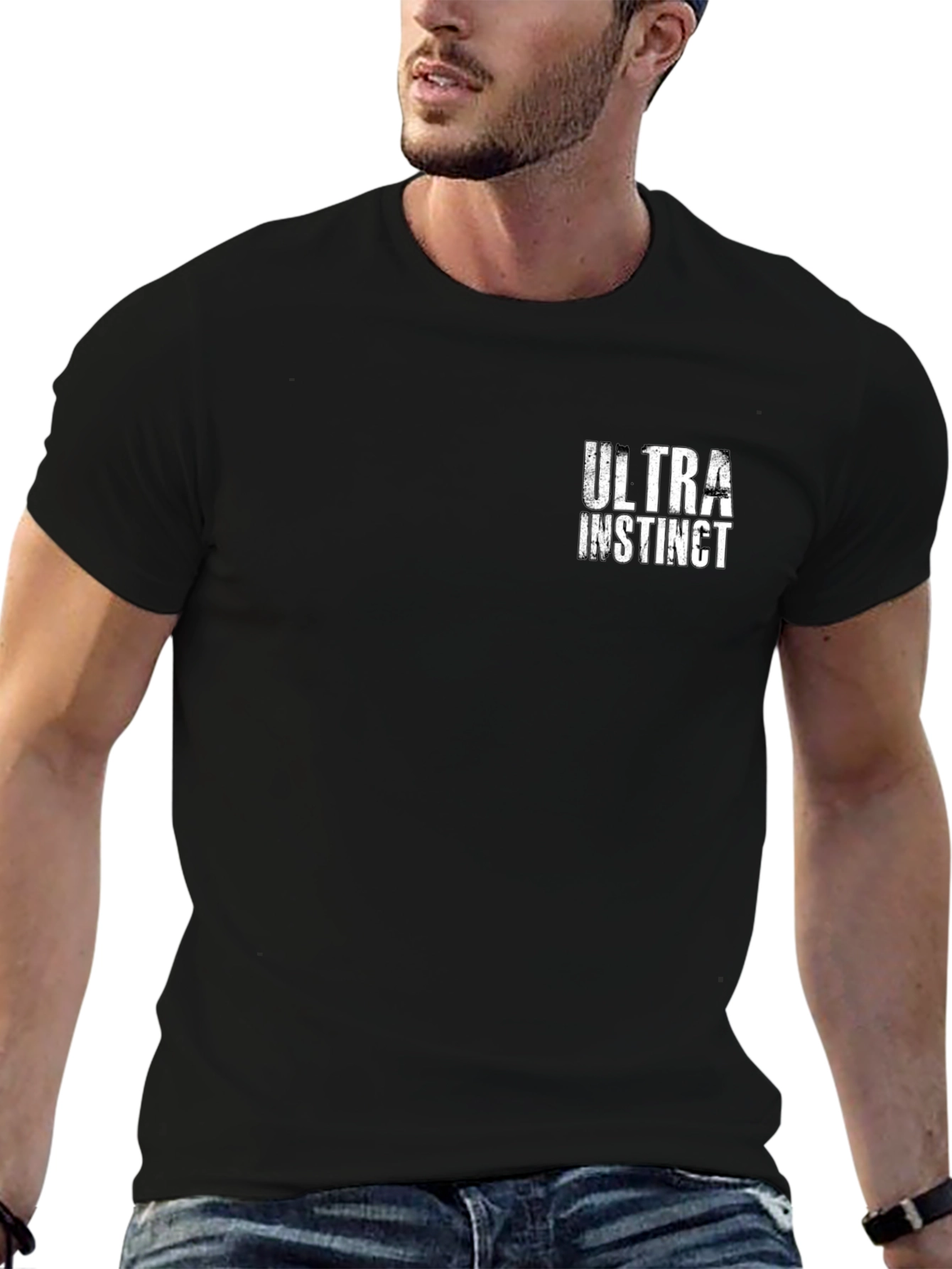 Ultra Instinct Graphic T-Shirt - Stylish Black Tee