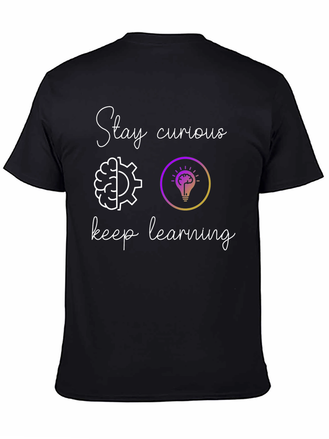 Stay Curious Brain T-Shirt