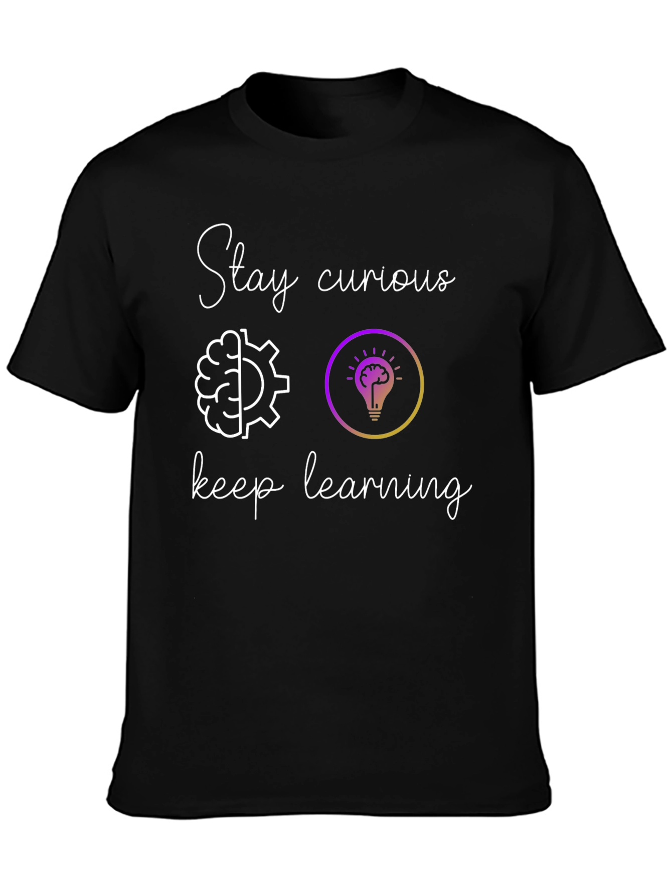 Stay Curious Brain T-Shirt