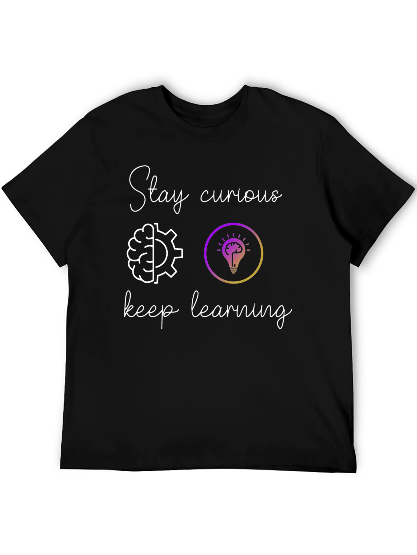 Stay Curious Brain T-Shirt