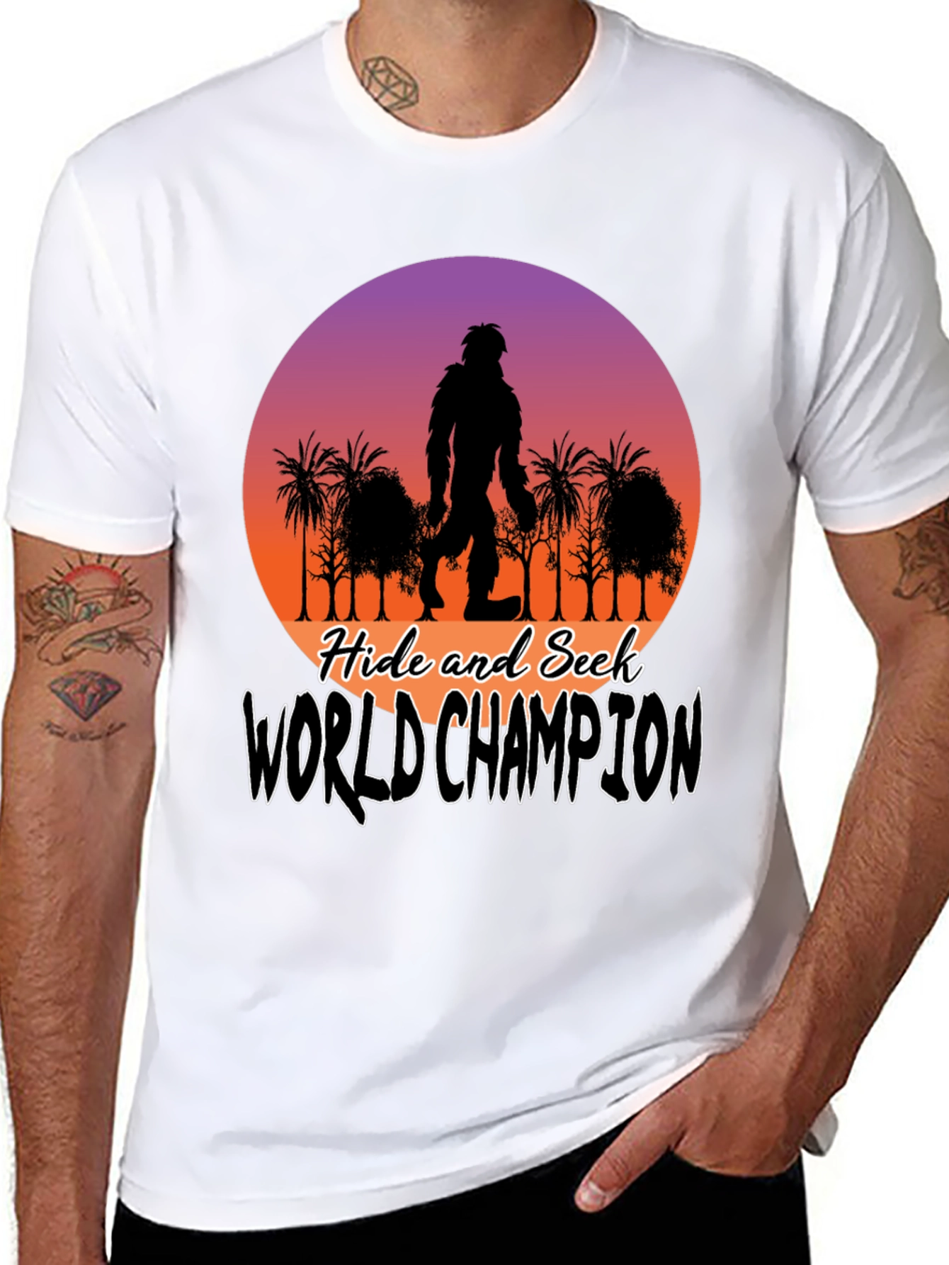 Hide & Seek World Champion Bigfoot T-Shirt