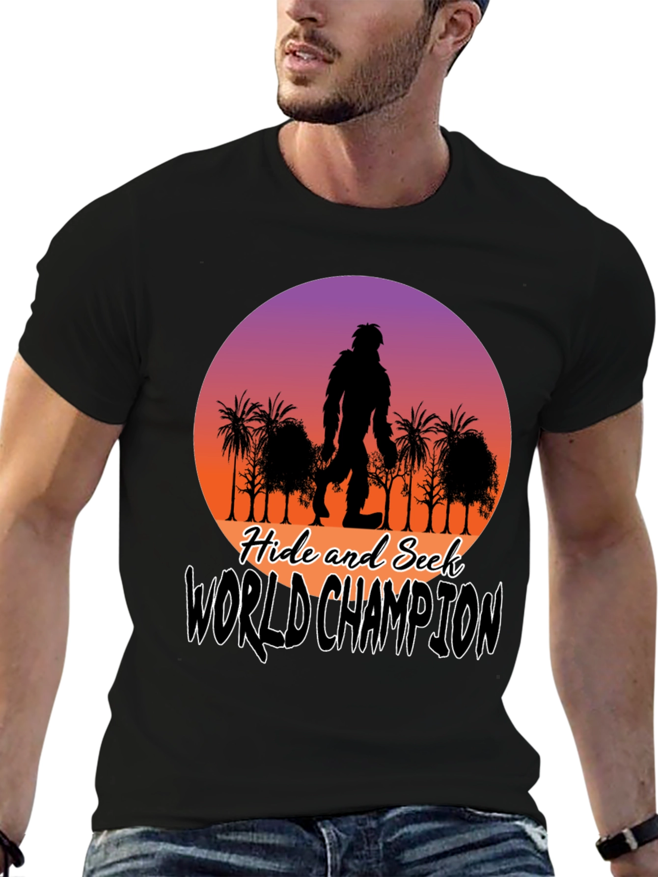 Hide & Seek World Champion Bigfoot T-Shirt