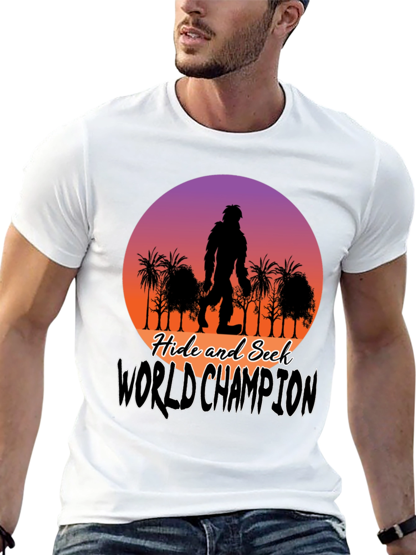 Hide & Seek World Champion Bigfoot T-Shirt