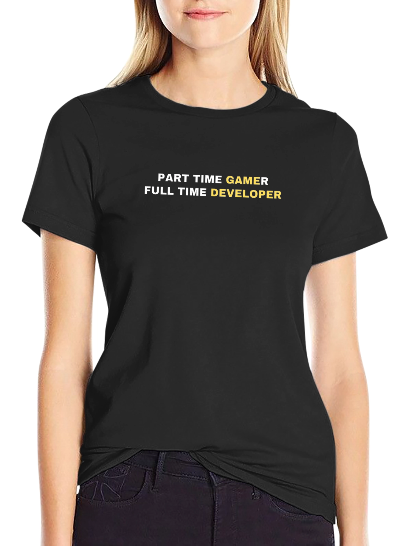 Part Time Gamer Full Time Developer T-Shirt